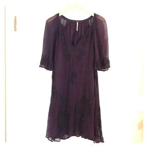 Free People Beaded Dress XS